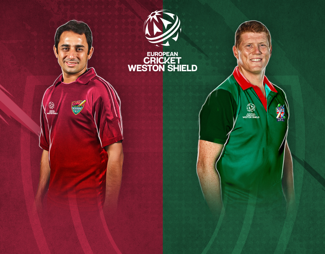 Match 4 of weston shield, feb 2025: asian xi vs british and irish xi banner