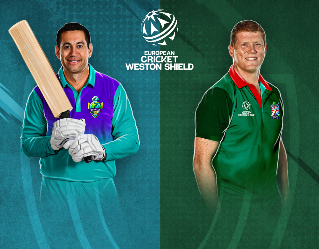 Match 20 of weston shield, feb 2025: world xi vs british and irish xi banner
