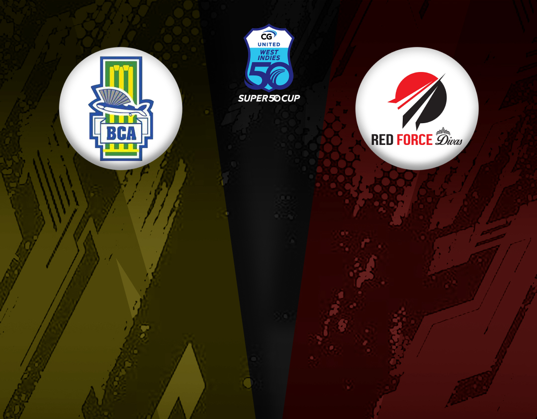 Match #16 of cg united women's super50 cup, 2025: barbados women vs trinidad and tobago women banner