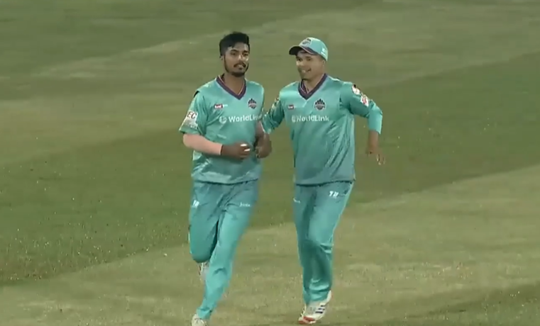 Kathmandu Gorkhas beat Lumbini Lions by 22 runs | Match 11