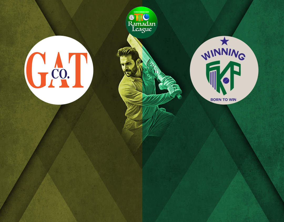 Match 11 of kcc t10 anjum raza shah ramadan trophy, 2025: gat vs winning fkp banner