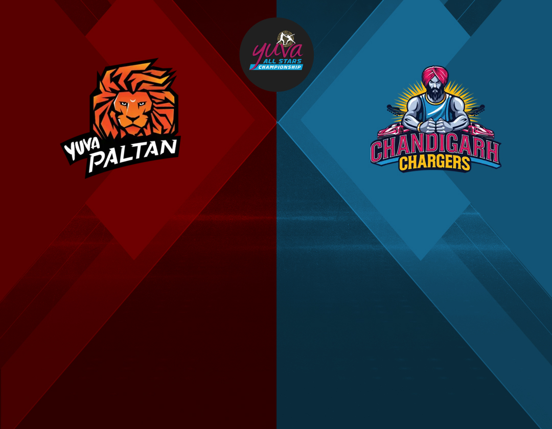 Match #34 of yuva all stars championship banner