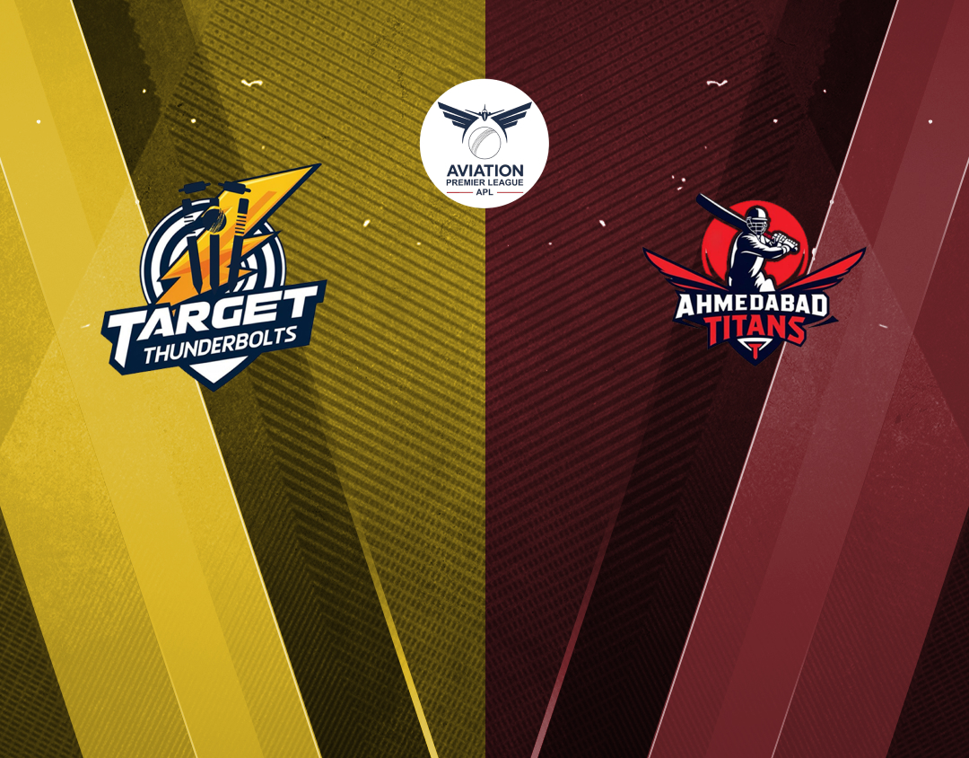  Of tbcpl10 aviation premier league: ahmedabad titans vs target thunderbolts banner