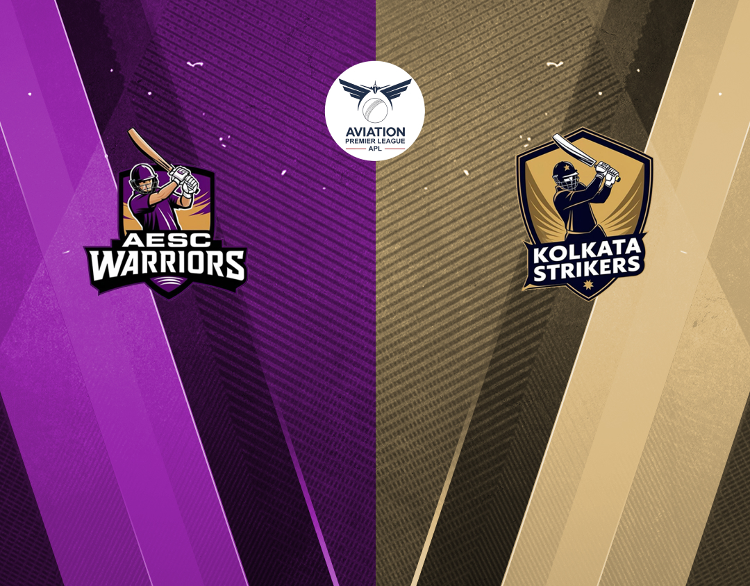  Of tbcpl10 aviation premier league: kolkata strikers vs aesc warriors banner