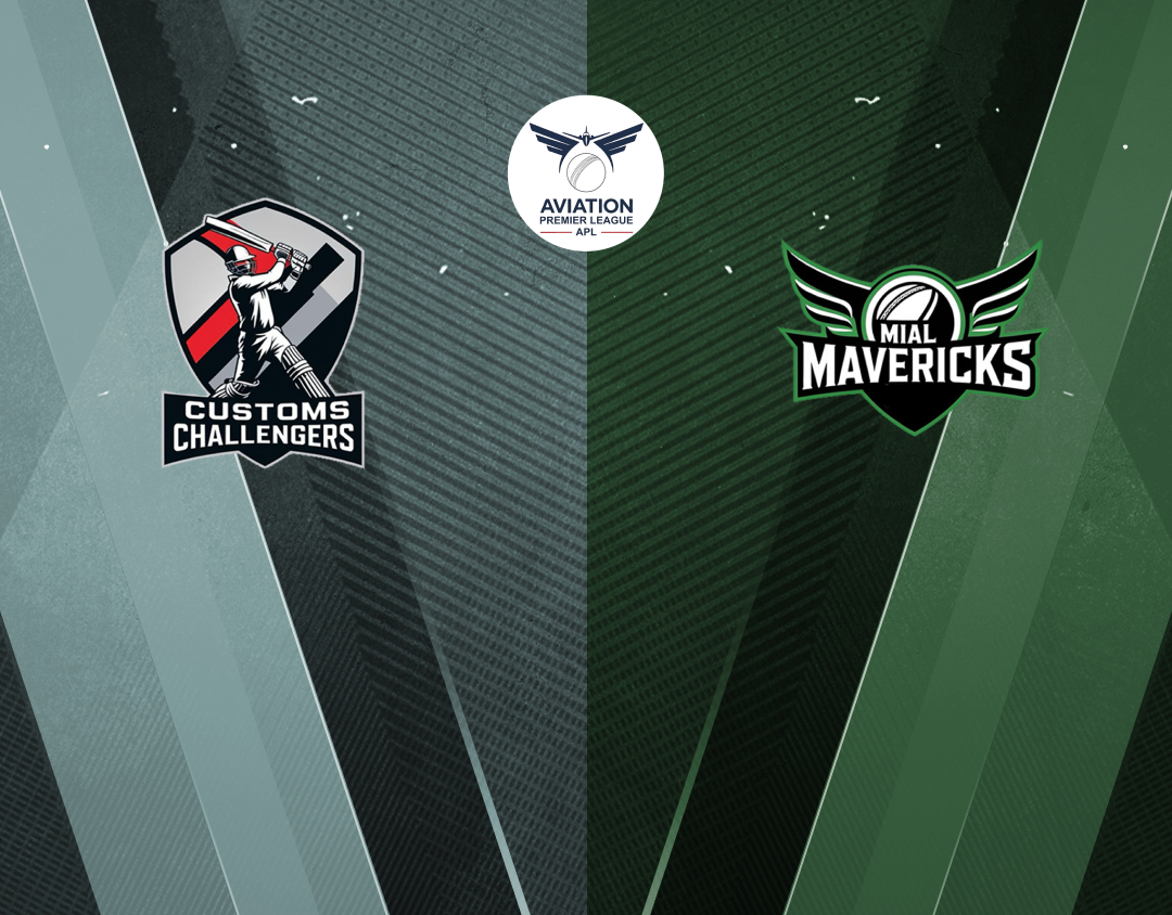  Of tbcpl10 aviation premier league: mial mavericks vs customs challengers banner