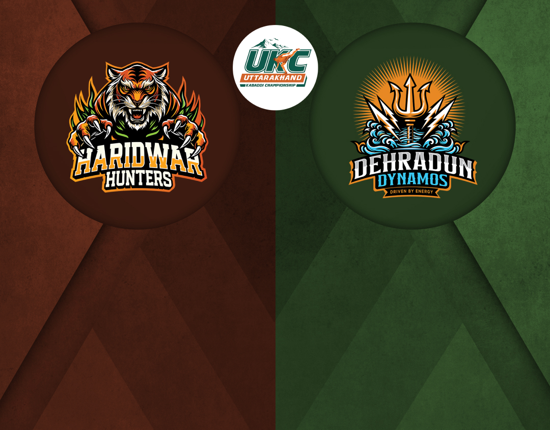 Match #1 of uttarakhand kabaddi championship banner