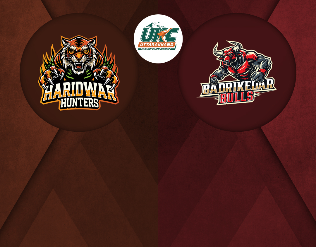 Match #5 of uttarakhand kabaddi championship banner