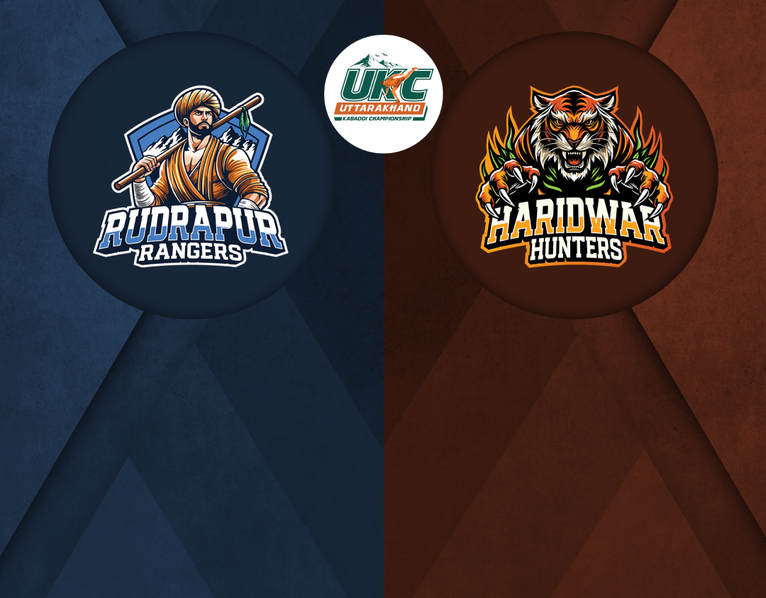 Match #9 of uttarakhand kabaddi championship banner