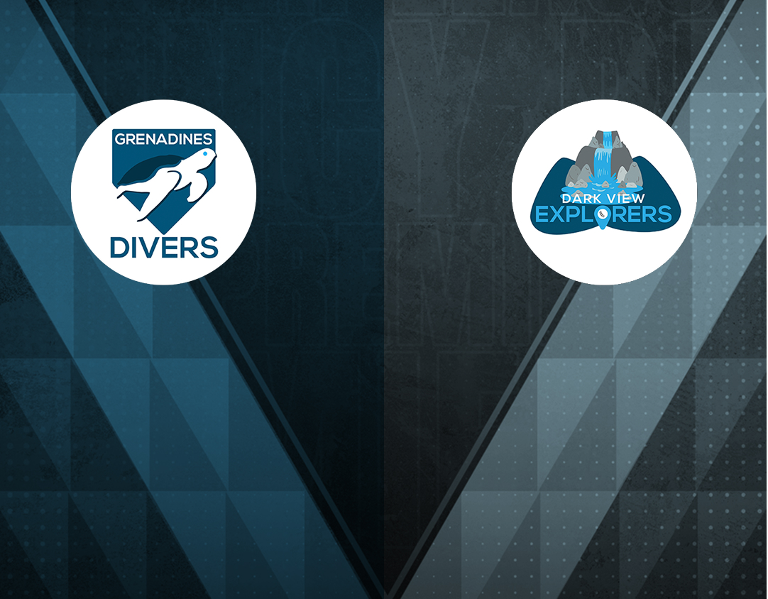 Match 1 of dream11 vincy premier league, 2025: grenadines divers vs dark view explorers banner