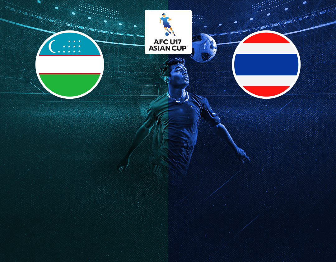 Match #1 of afc u17 asia cup 2025 banner