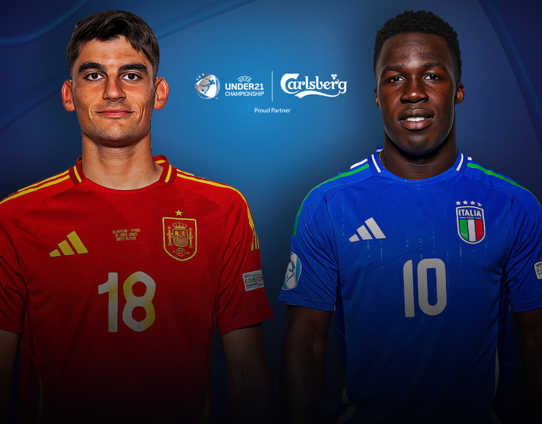 Match #20 of uefa european under-21 championship banner