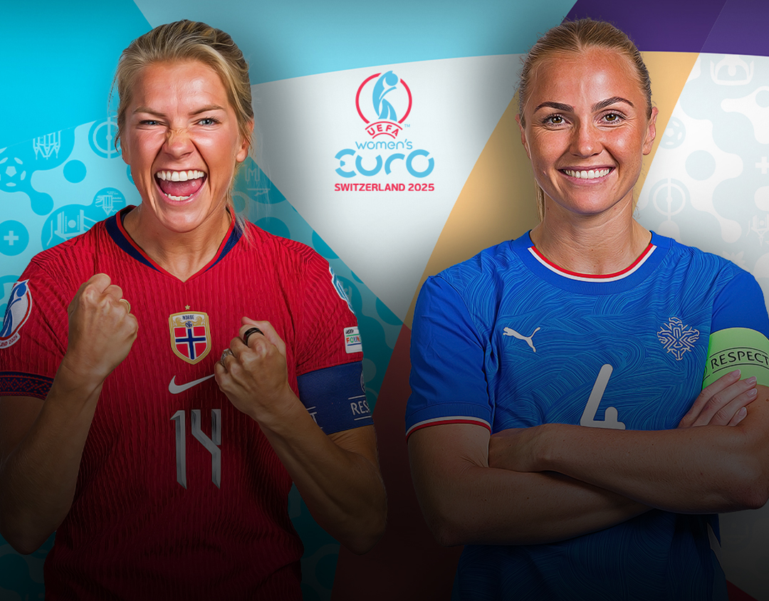 Match 18 of uefa women's euro 2025 banner