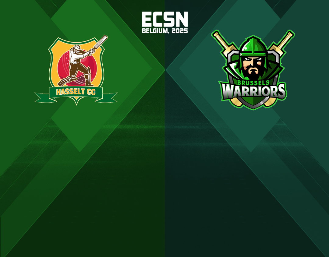 Match 2 of ecsn belgium, 2025: hasselt vs brussels warriors banner