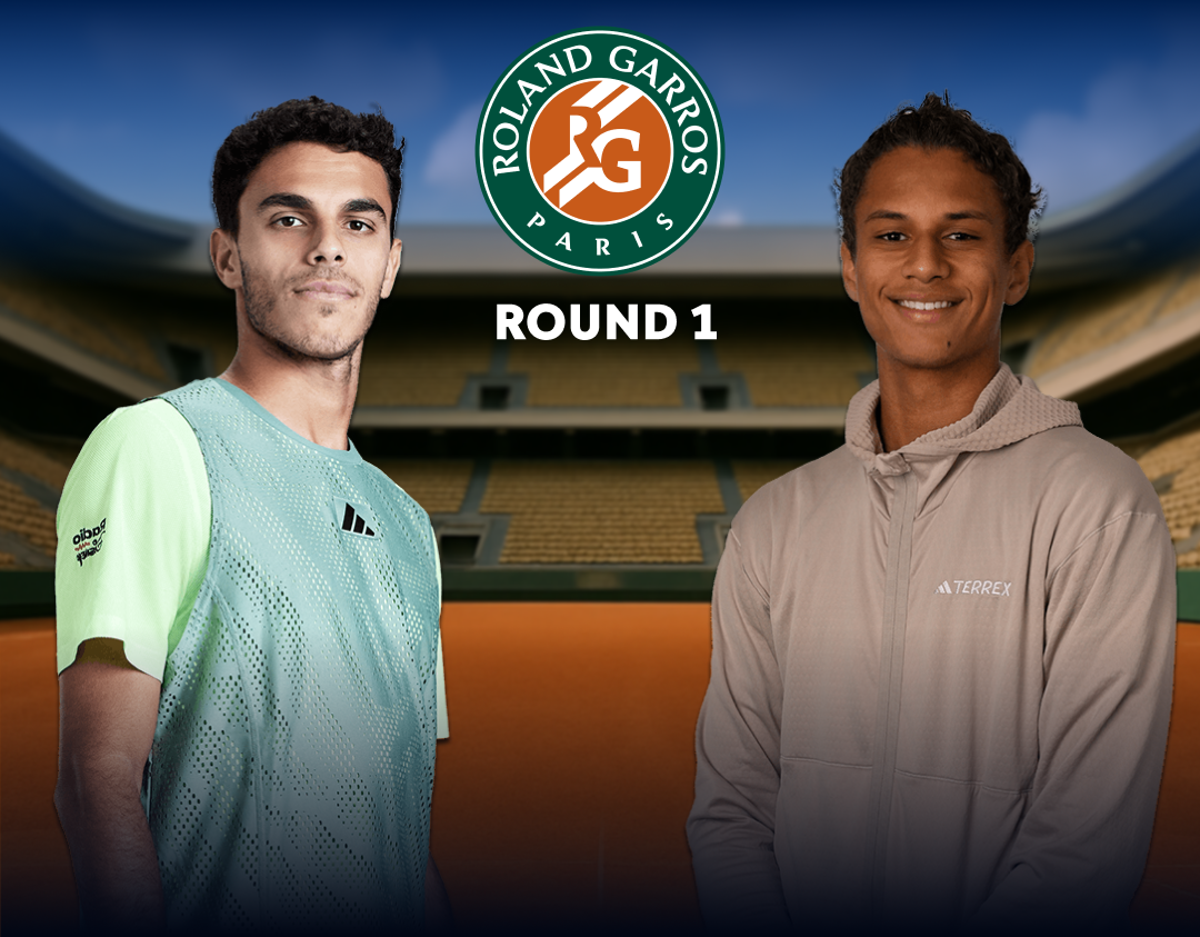 Round 1 of roland garros 2025 banner