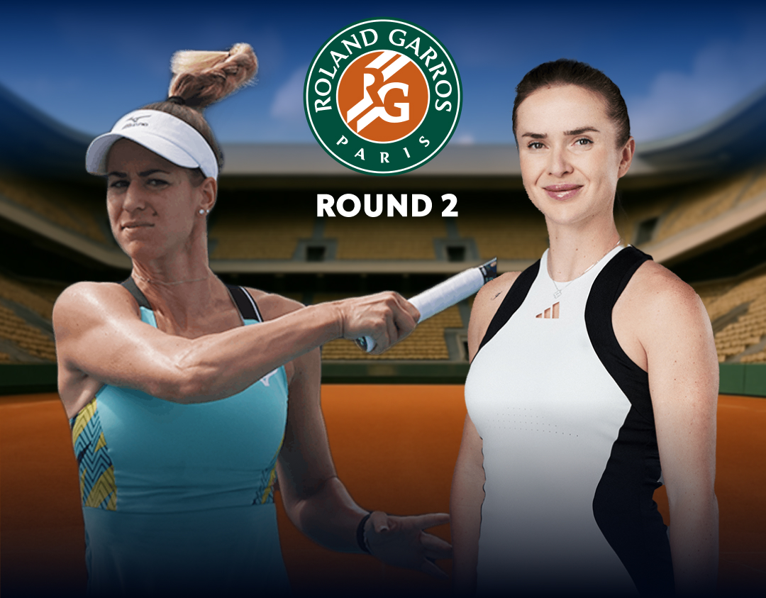 Round 2 of roland garros 2025 banner