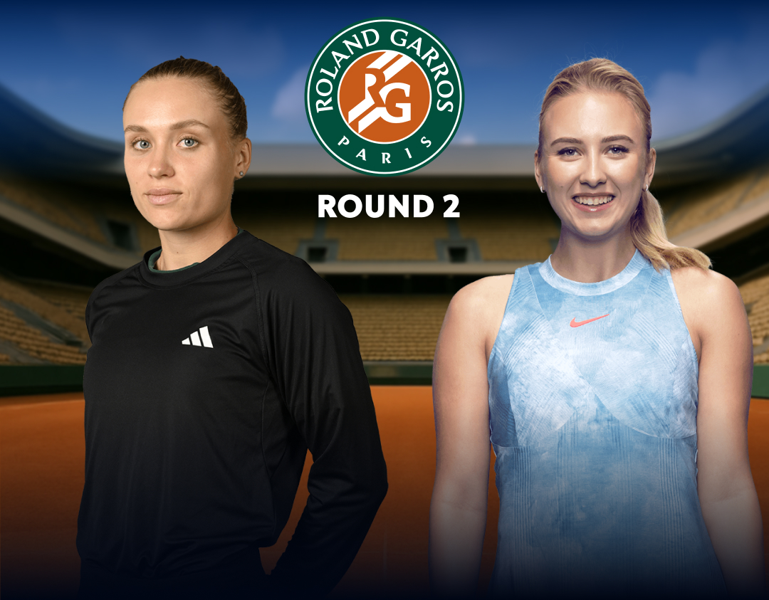 Round 2 of roland garros 2025 banner