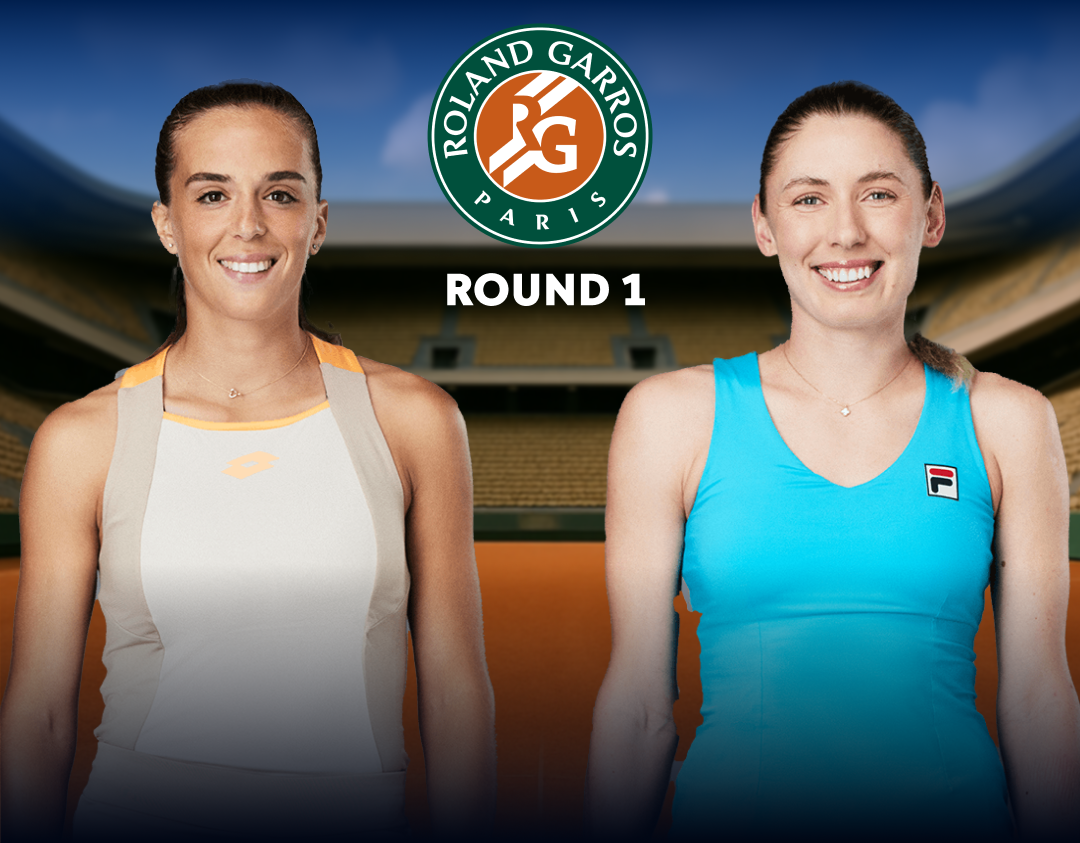 Round 1 of roland garros 2025 banner