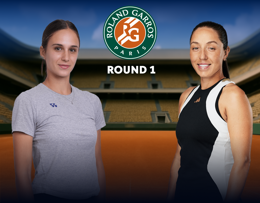 Round 1 of roland garros 2025 banner