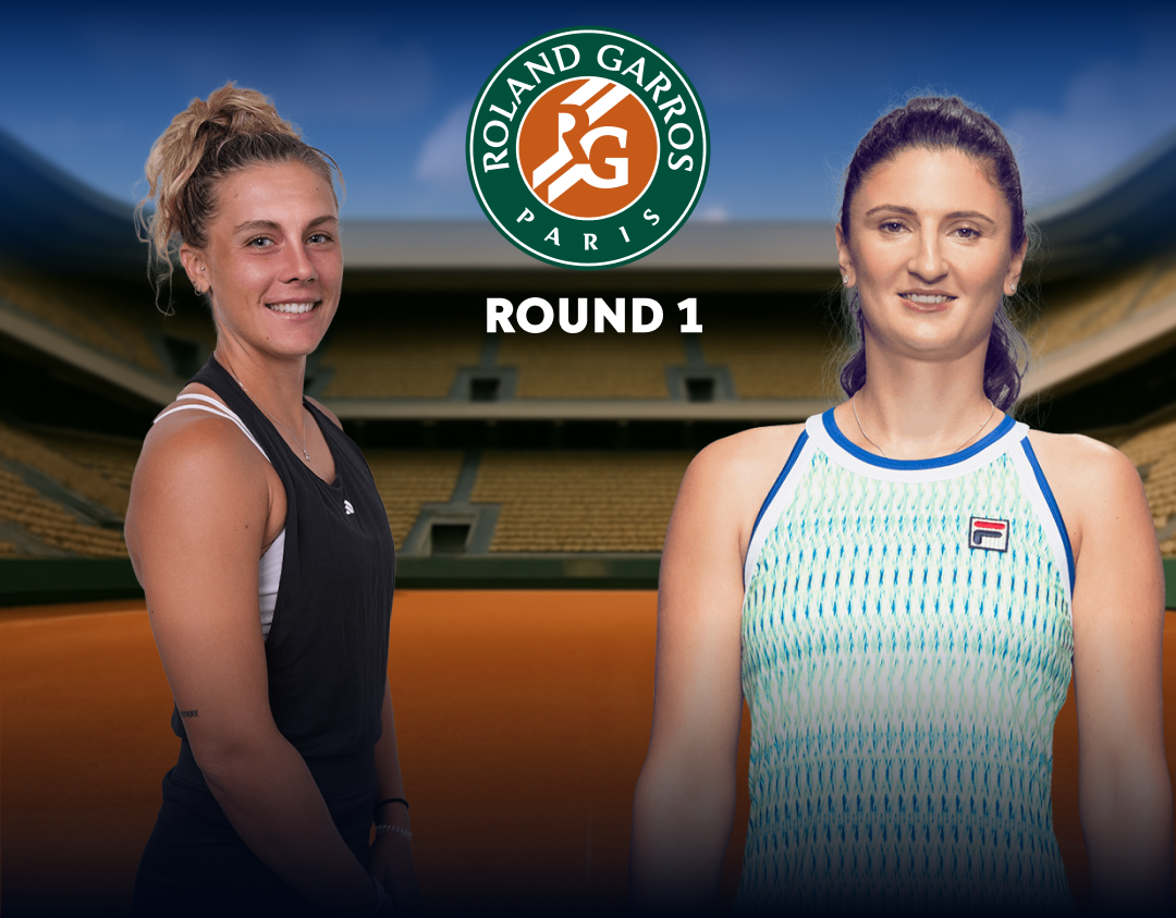 Round 1 of roland garros 2025 banner