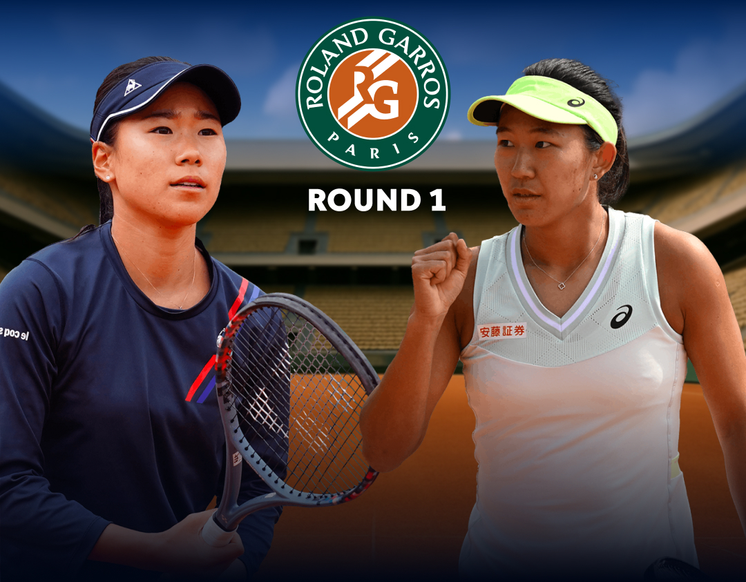 Round 1 of roland garros 2025 banner