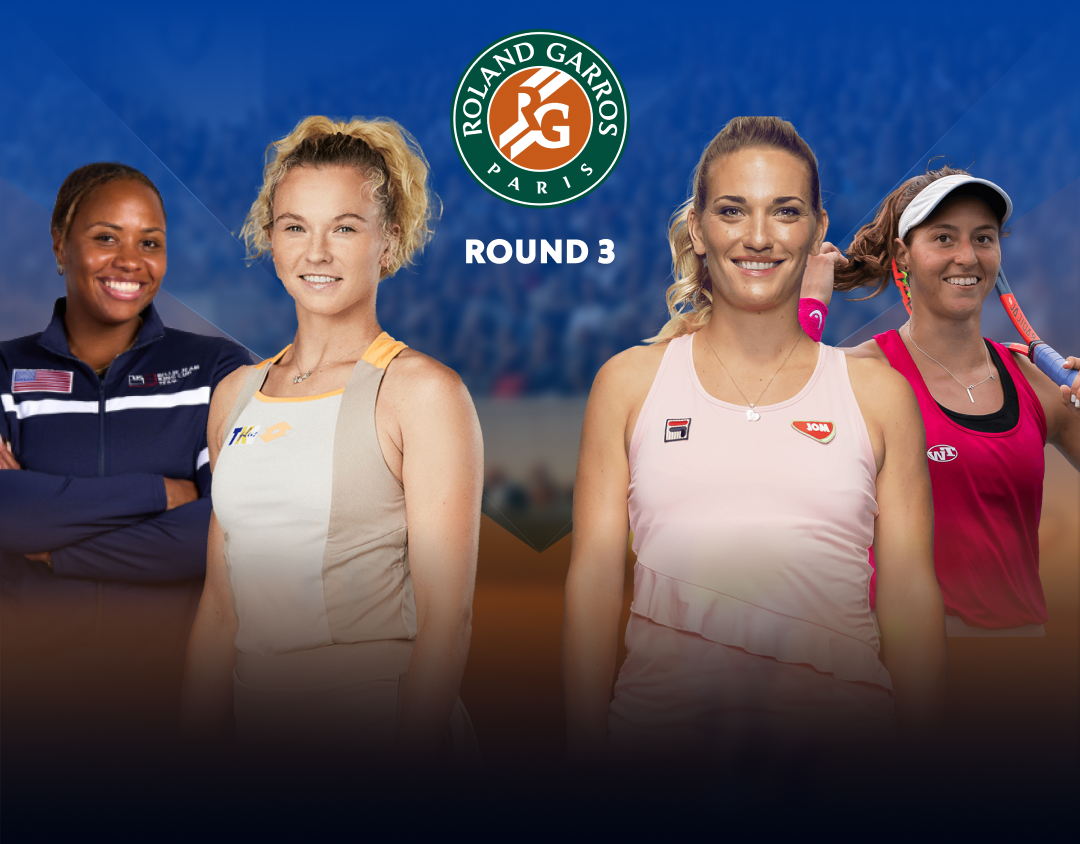 Round 3 of roland garros 2025 banner