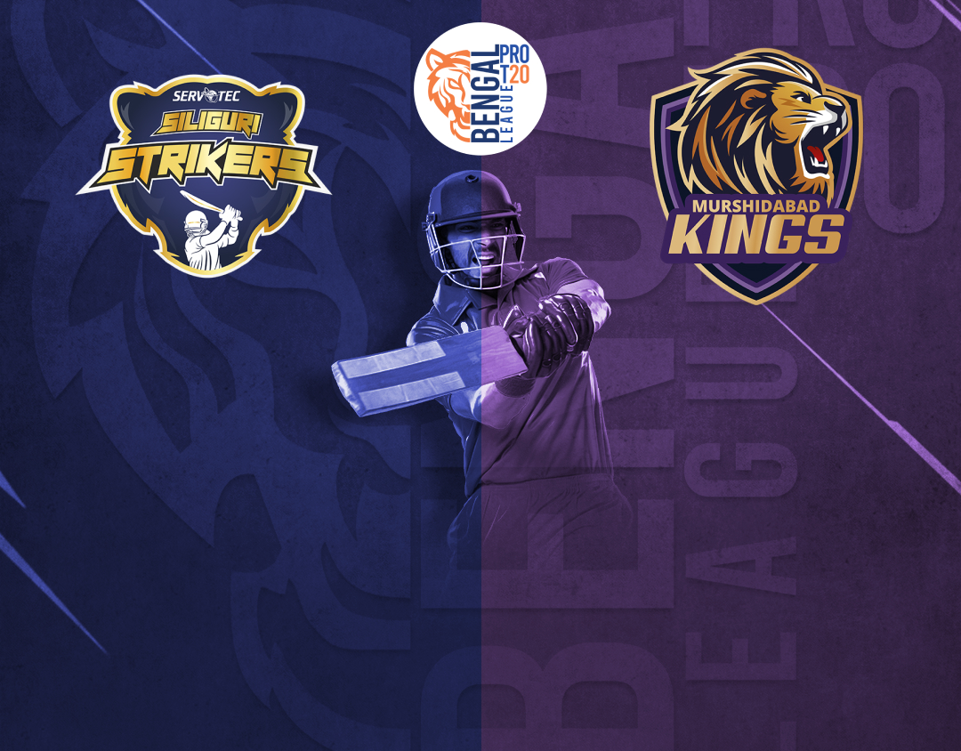 Match 16 of bengal pro t20 league, 2025: servotech siliguri strikers vs murshidabad kings banner