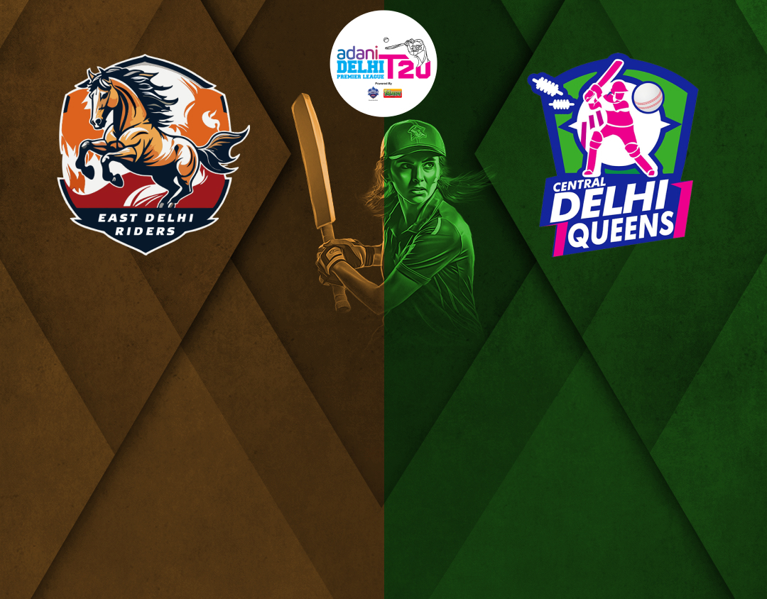 Match 2 of delhi women's premier league, 2025: east delhi riders women vs central delhi queens banner