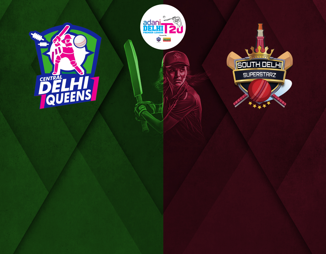 Match 5 of delhi women's premier league, 2025: central delhi queens vs south delhi superstarz women banner