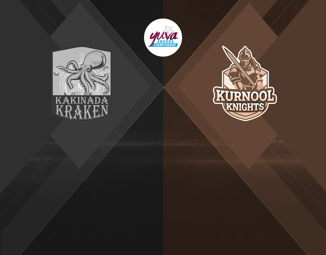 Match 1 of yuva andhra championship, 2025 banner