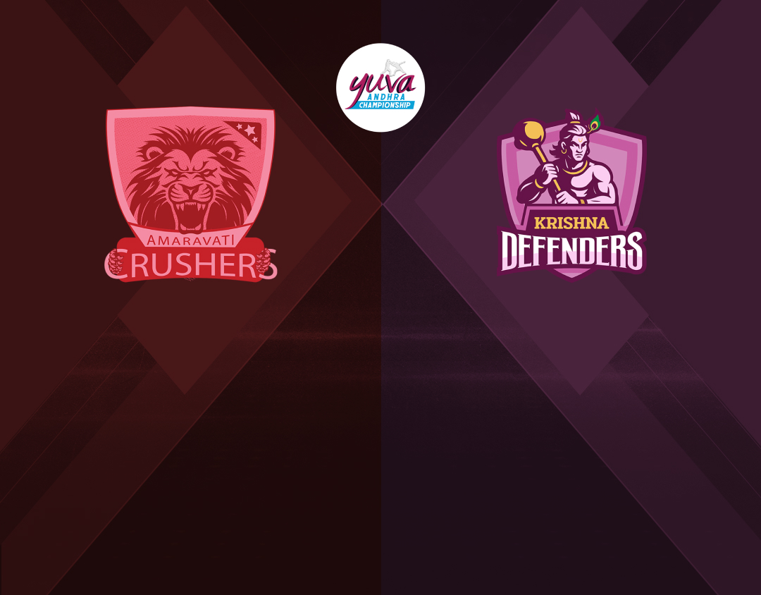 Match 3 of yuva andhra championship, 2025 banner