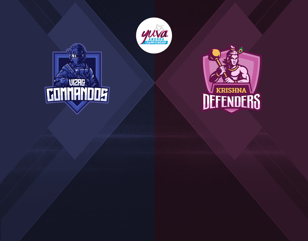 Match 8 of yuva andhra championship, 2025 banner