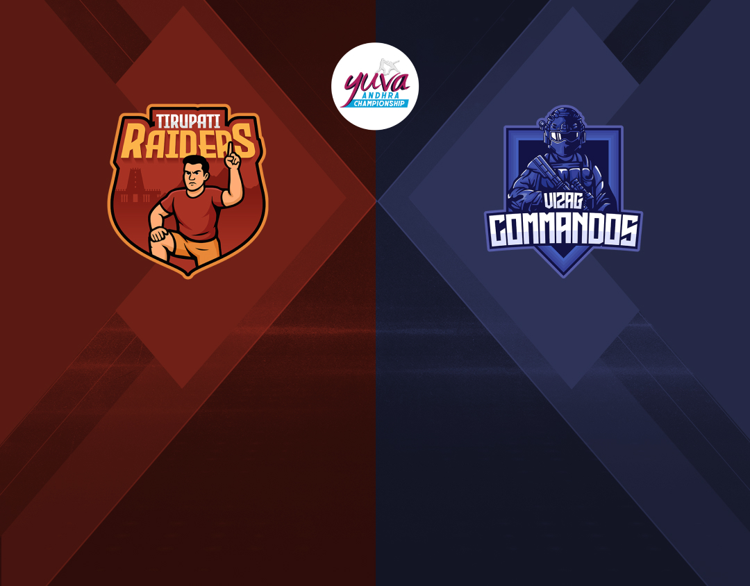 Match 16 of yuva andhra championship, 2025 banner