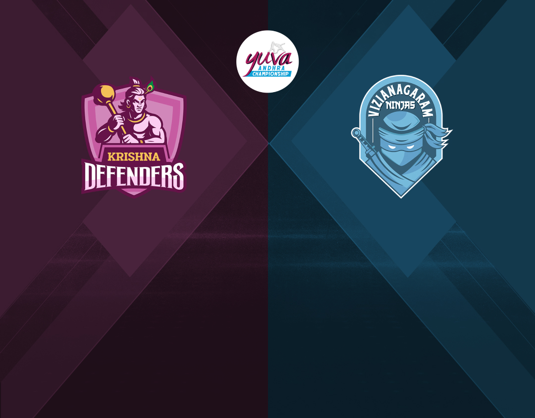 Match 25 of yuva andhra championship, 2025 banner