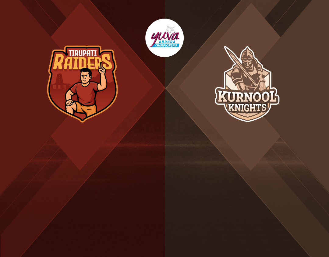 Match 36 of yuva andhra championship, 2025 banner