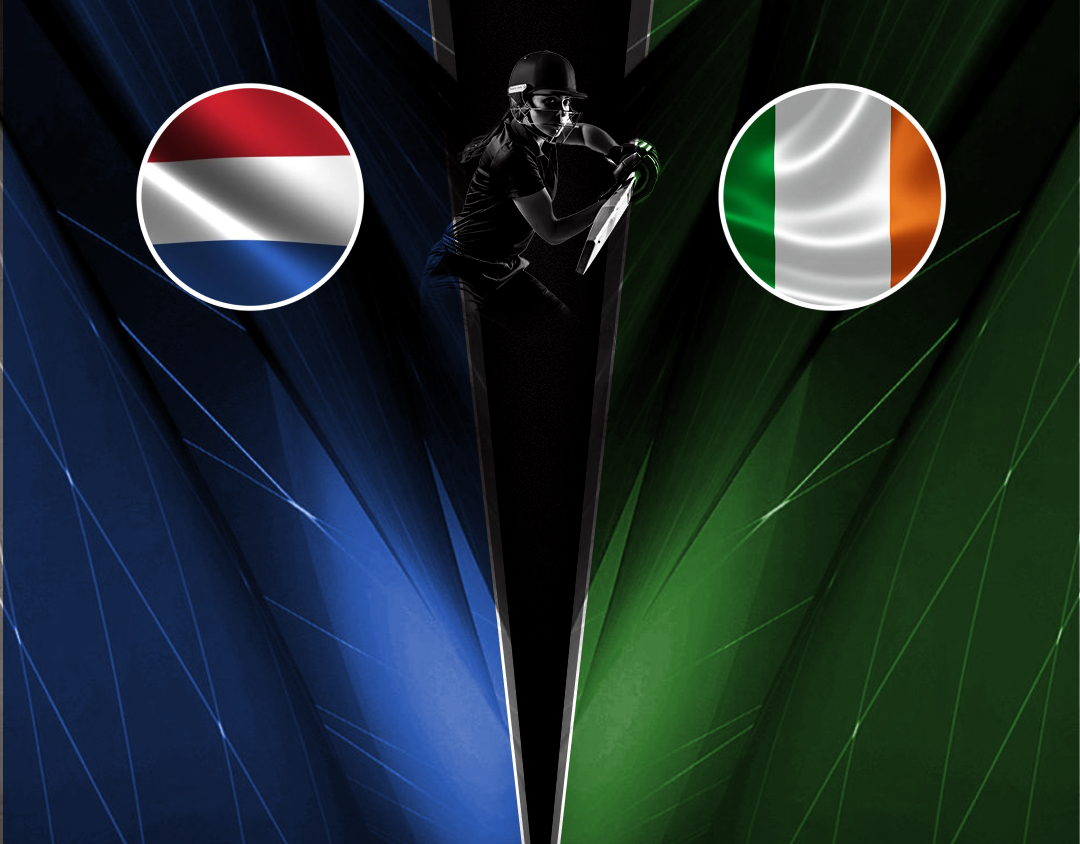 Match 3 of icc women’s t20 wc europe qualifier division 1: netherlands women vs ireland women banner