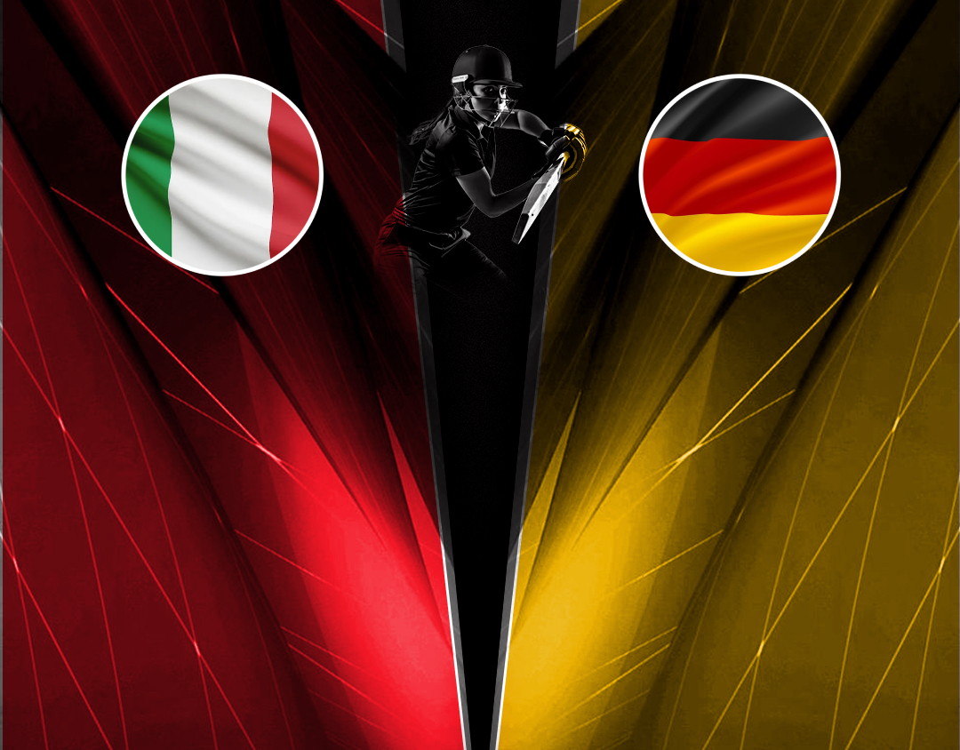 Match 4 of icc women’s t20 wc europe qualifier division 1: italy women vs germany women banner