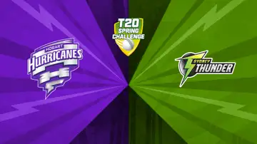 sydney thunder vs hobart hurricanes