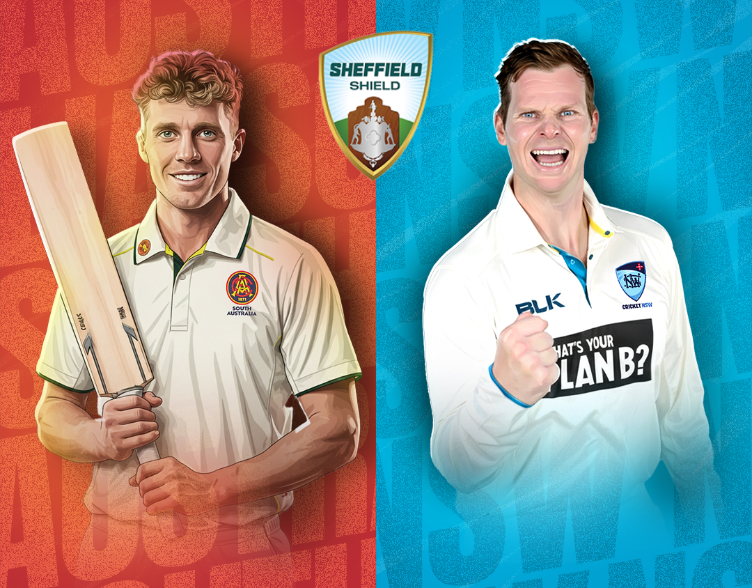  Of sheffield shield, 2025-26: south australia vs new south wales banner