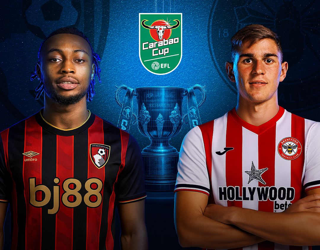 Match 8 of carabao cup 2025-2026 banner
