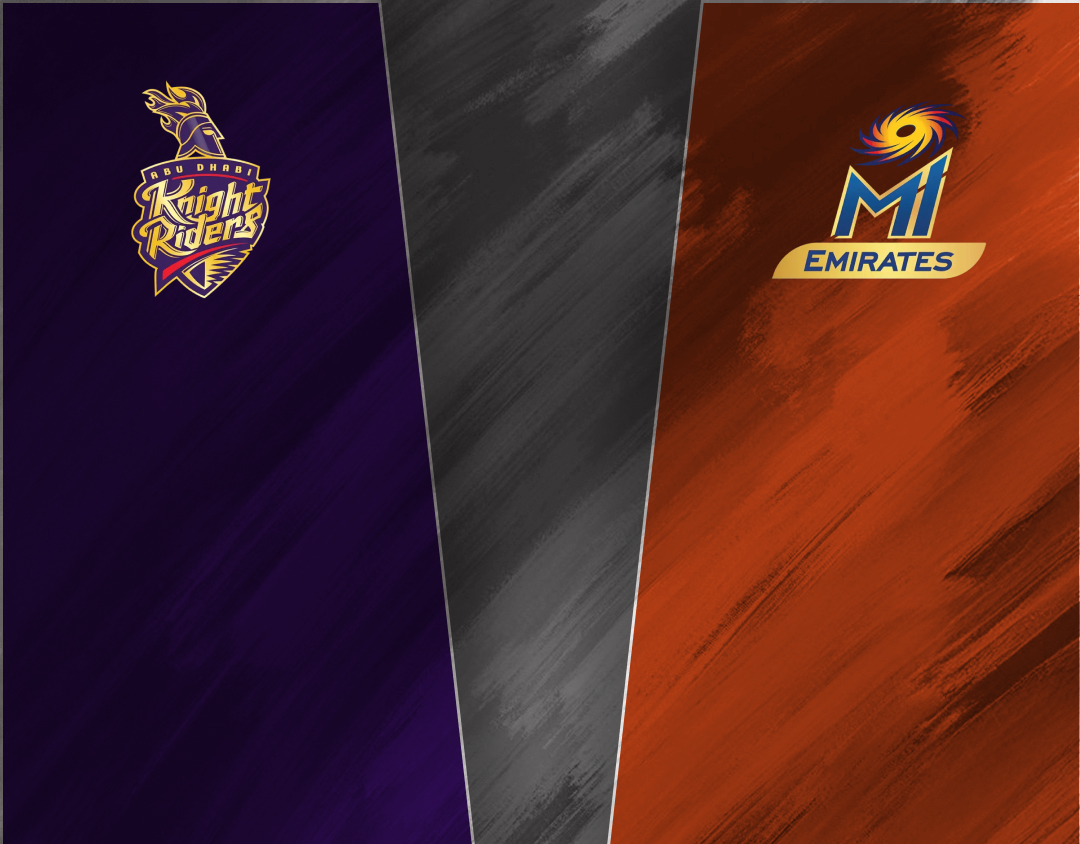 Match 5 of dp world ilt20 development tournament, 2025: abu dhabi knight riders development vs mi emirates development banner