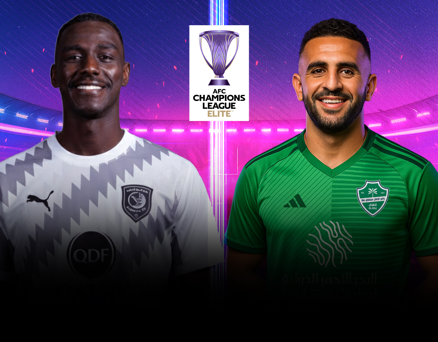 Match 16 of afc champions league elite 2025-26 banner