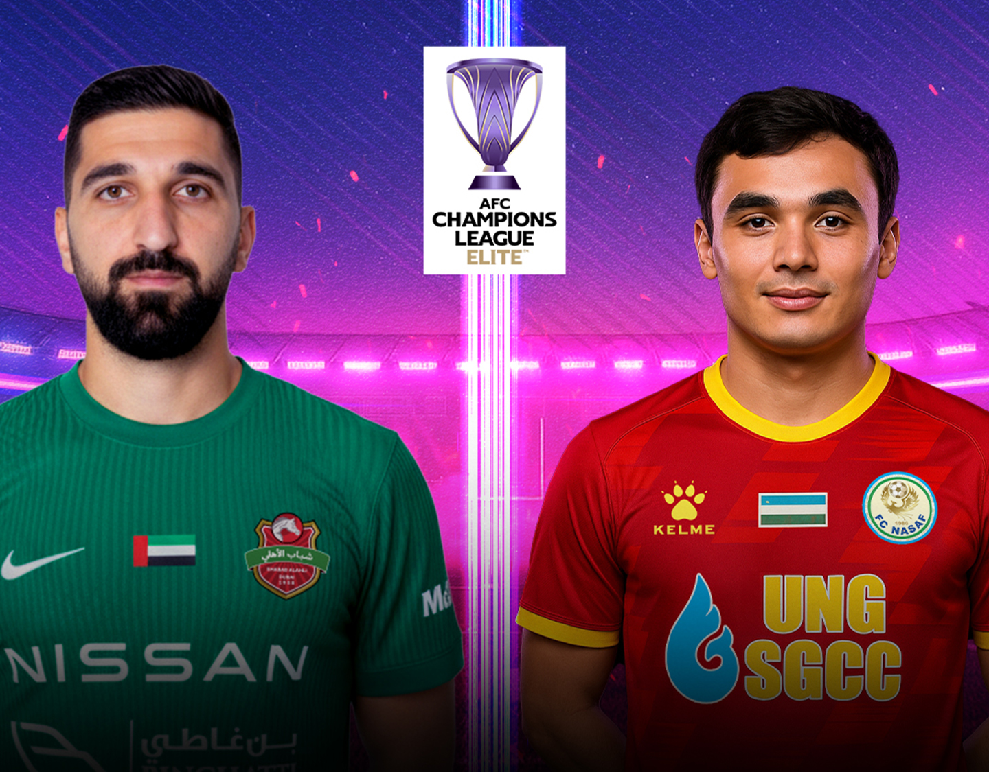 Match 76 of afc champions league elite 2025-26 banner