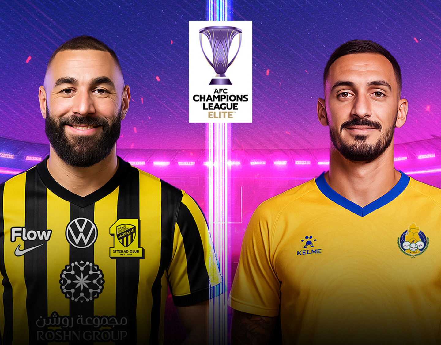 Match 82 of afc champions league elite 2025-26 banner