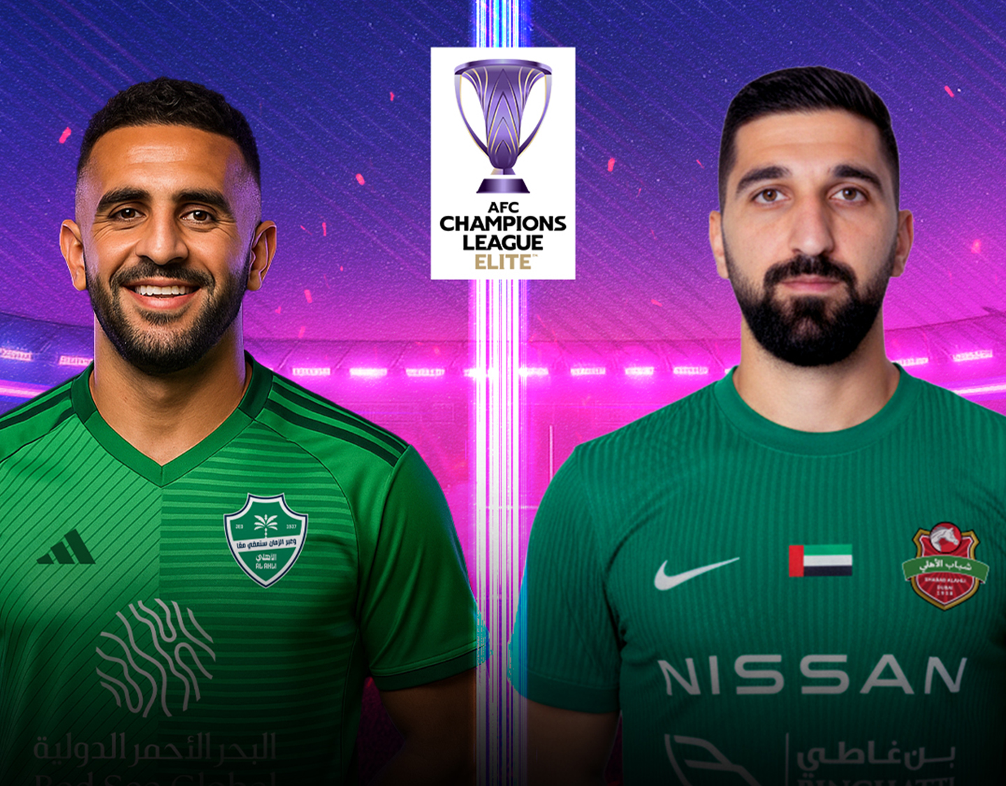 Match 86 of afc champions league elite 2025-26 banner