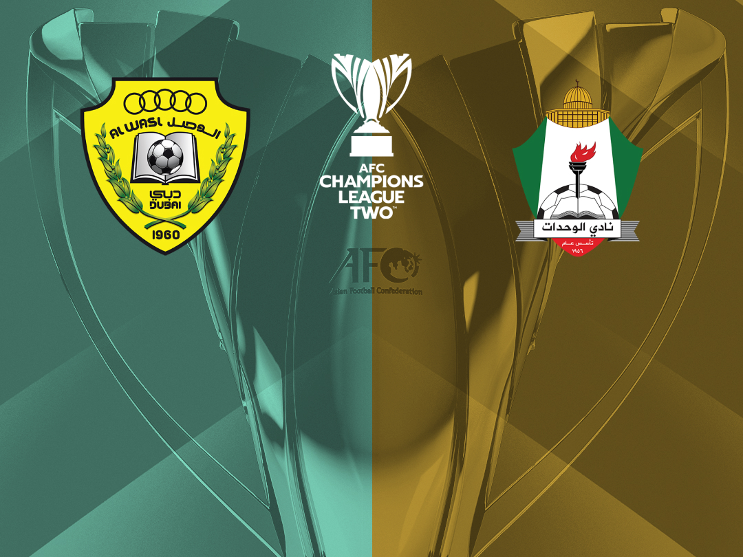 Match 96 of afc champions league two 2025-26 banner