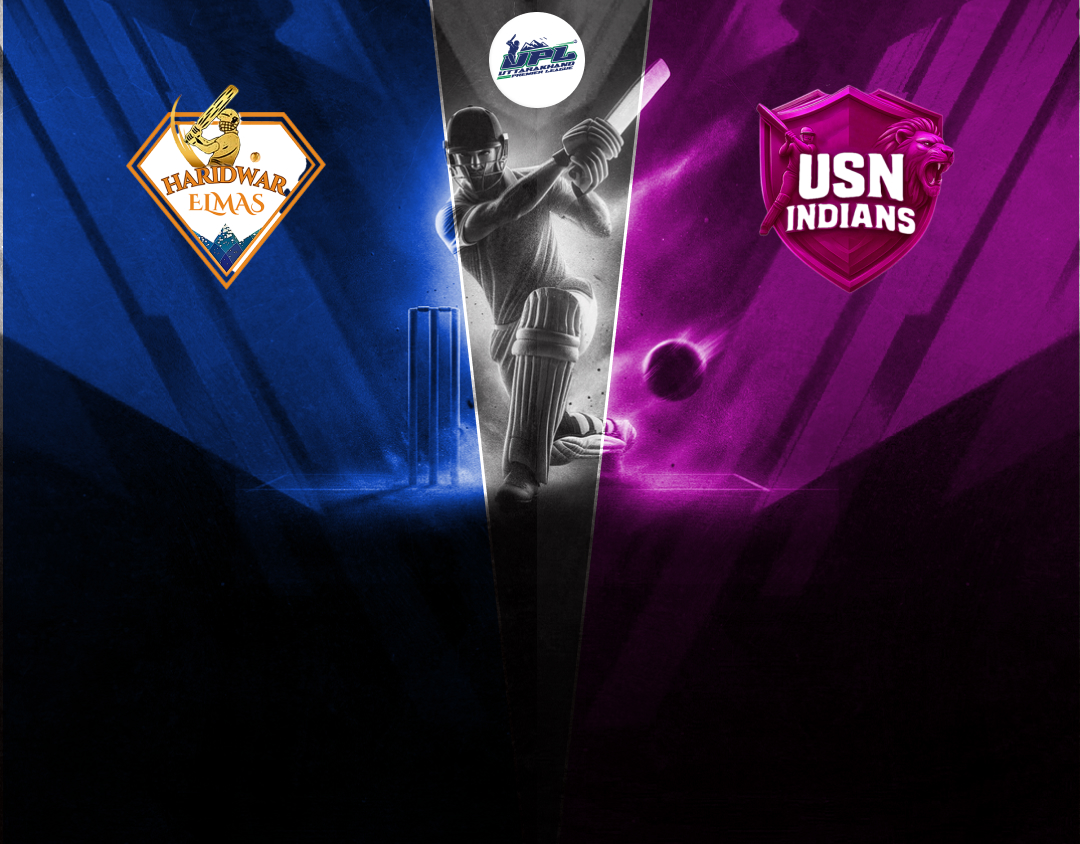 Match 13 of uttarakhand premier league, 2025: haridwar elmas vs usn indians banner