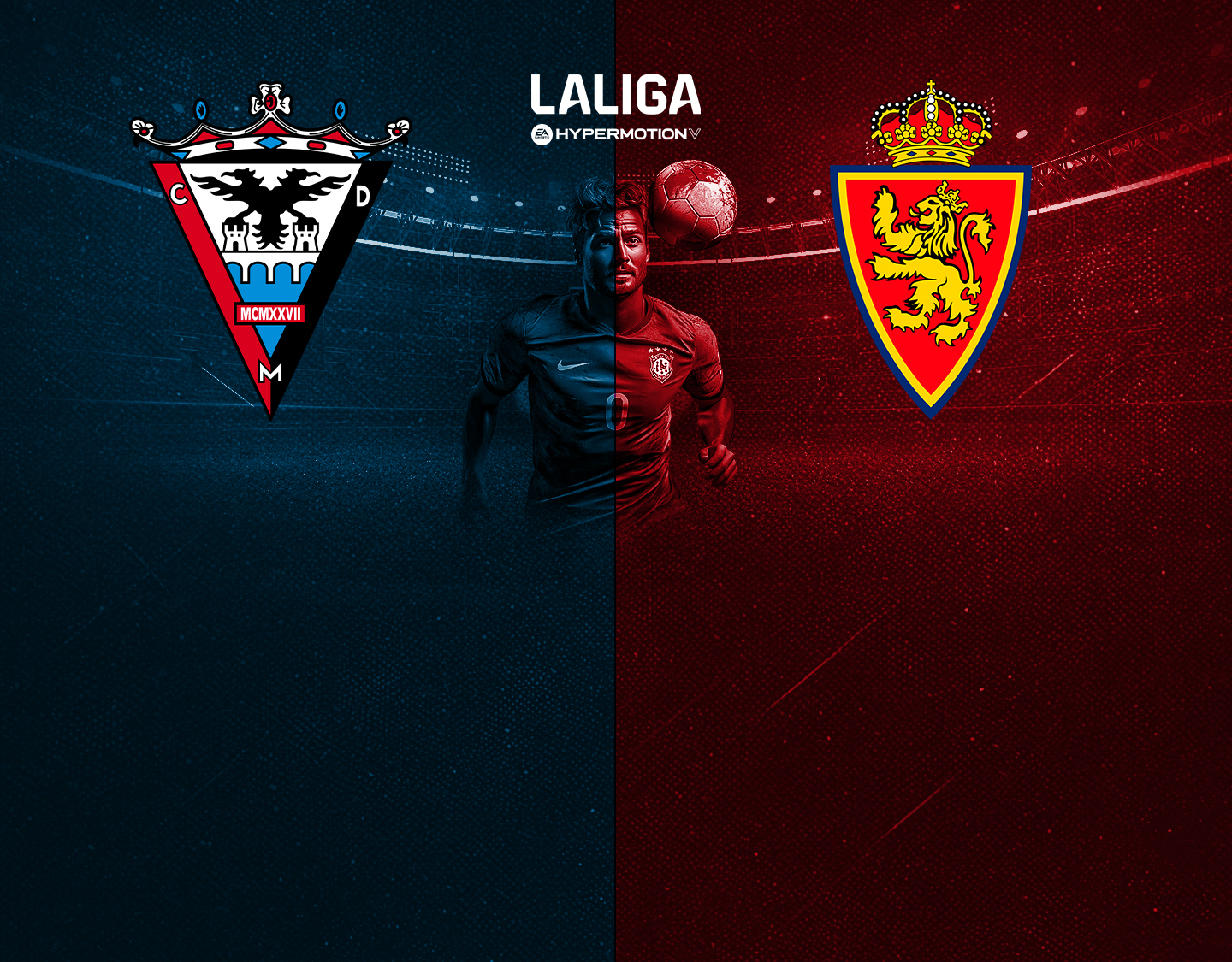 Match 26 of laliga hypermotion 2025-26 banner