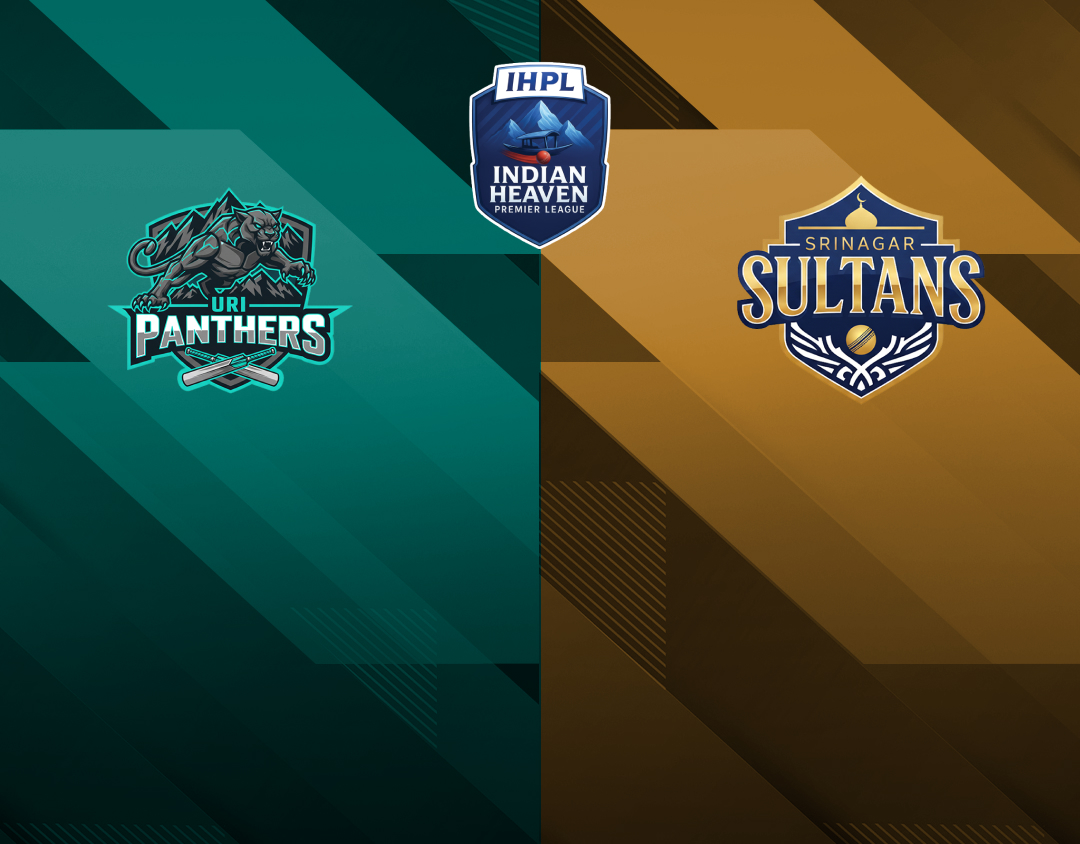 Match 10 of indian heaven premier league, 2025: uri panthers vs sri nagar sultan banner