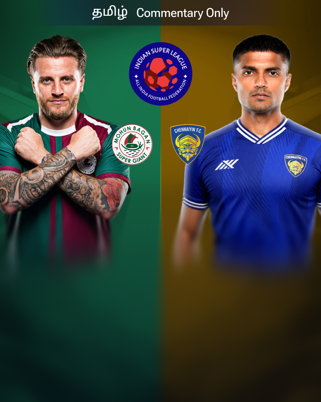 ISL 2025-26  - Regional-Tamil Commentary Only-carousel-image
