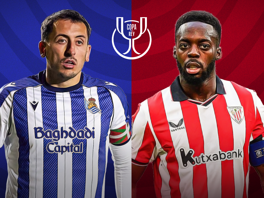 Semi - final leg 2 of copa del rey, 2025-26 banner